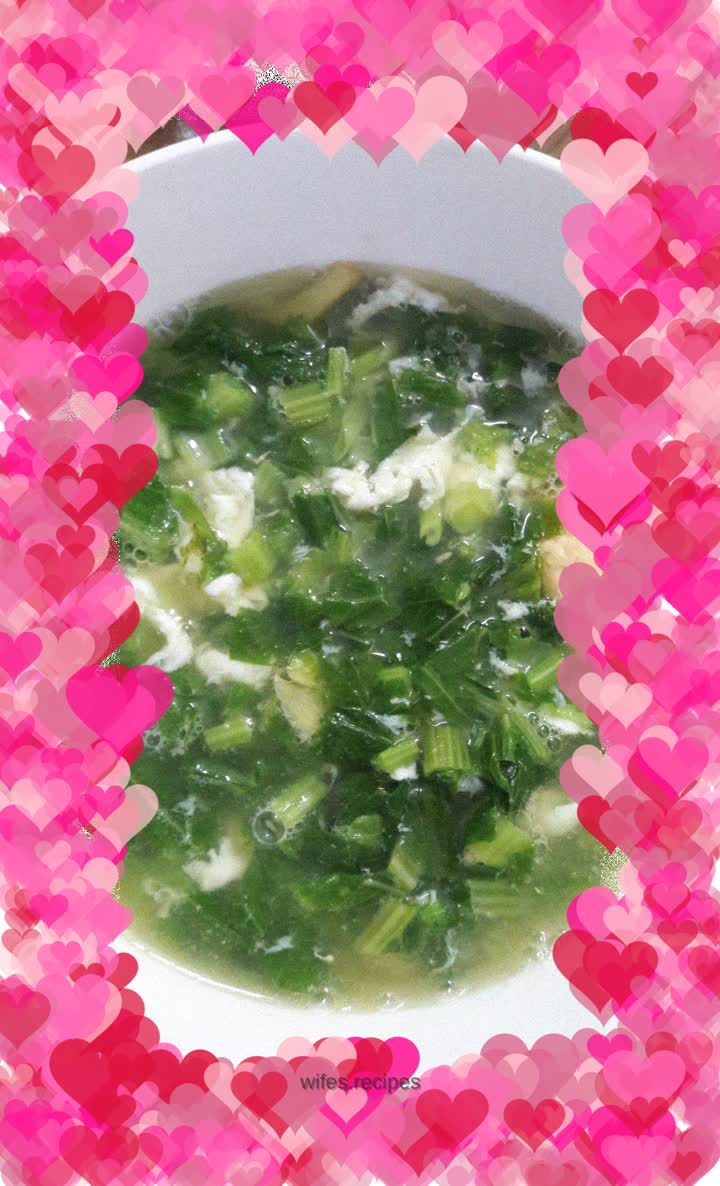 Salted egg mustard soup