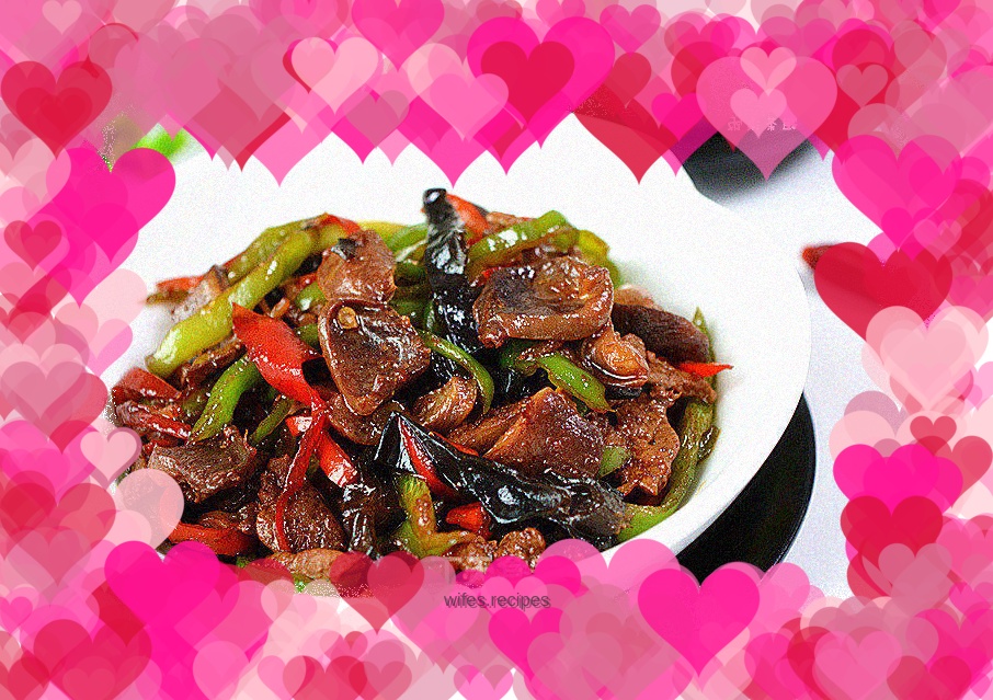 Stir-fried chicken with pickled pepper
