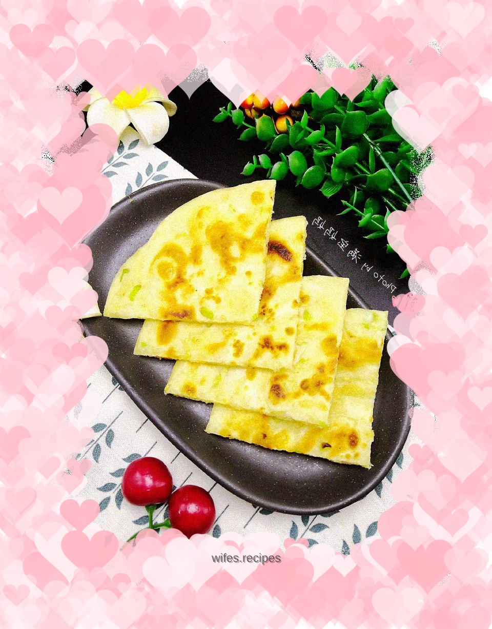Sesame green onion pancake