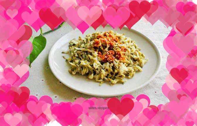 Steamed Sophora japonica - clears away heat and cools blood