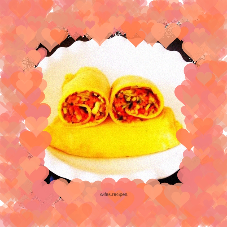 Vegetable Egg Burrito