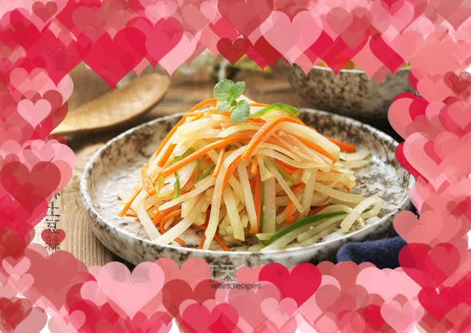 Cold Shredded Potatoes