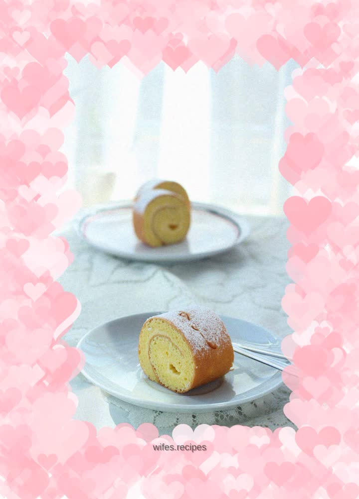 【Original cake roll】How to make a simple and classic cake roll