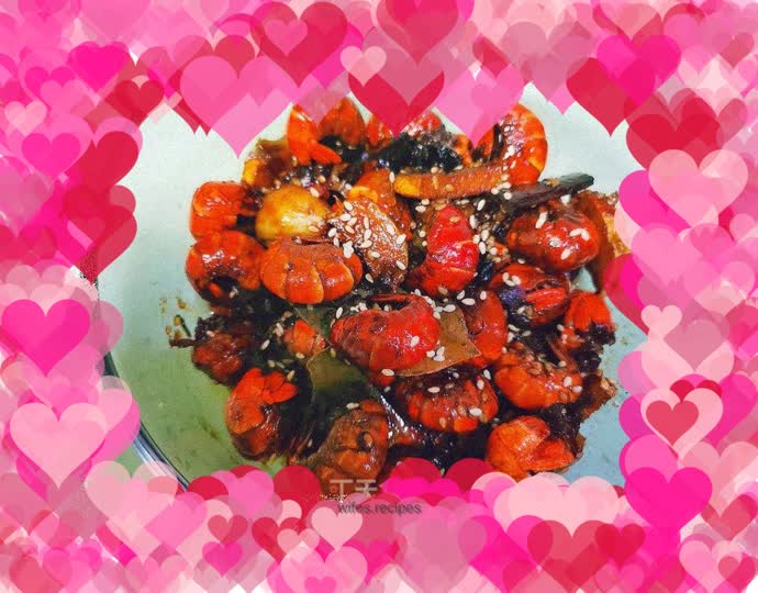 Flavored lobster tail