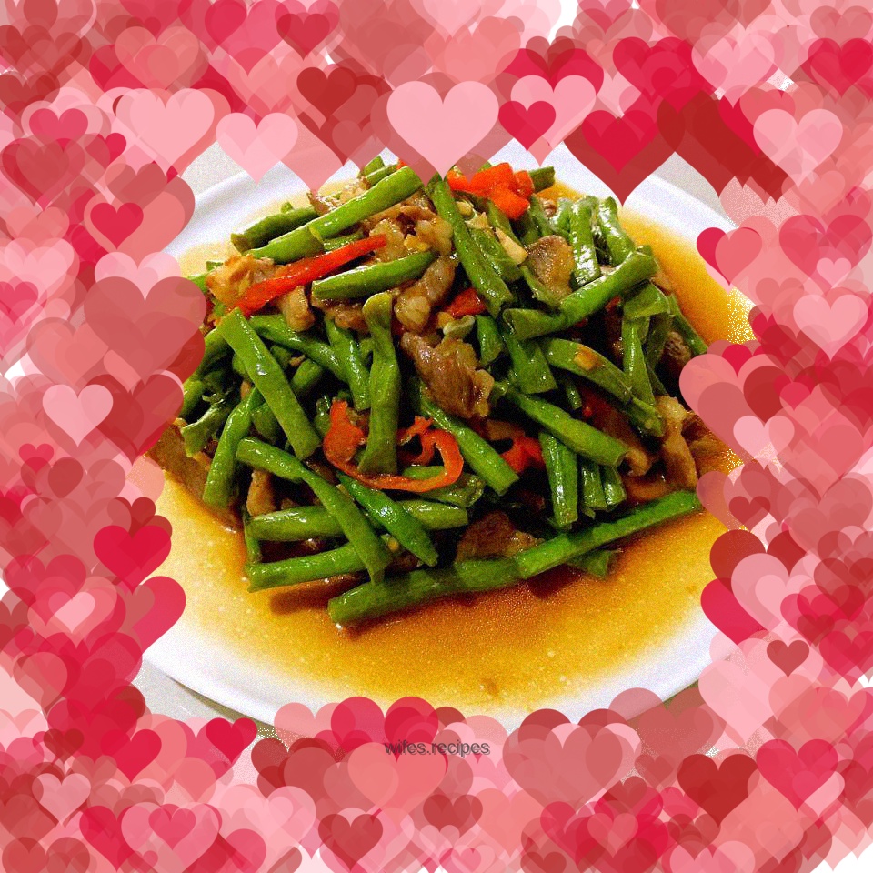 Stir-fried Pork with Beans