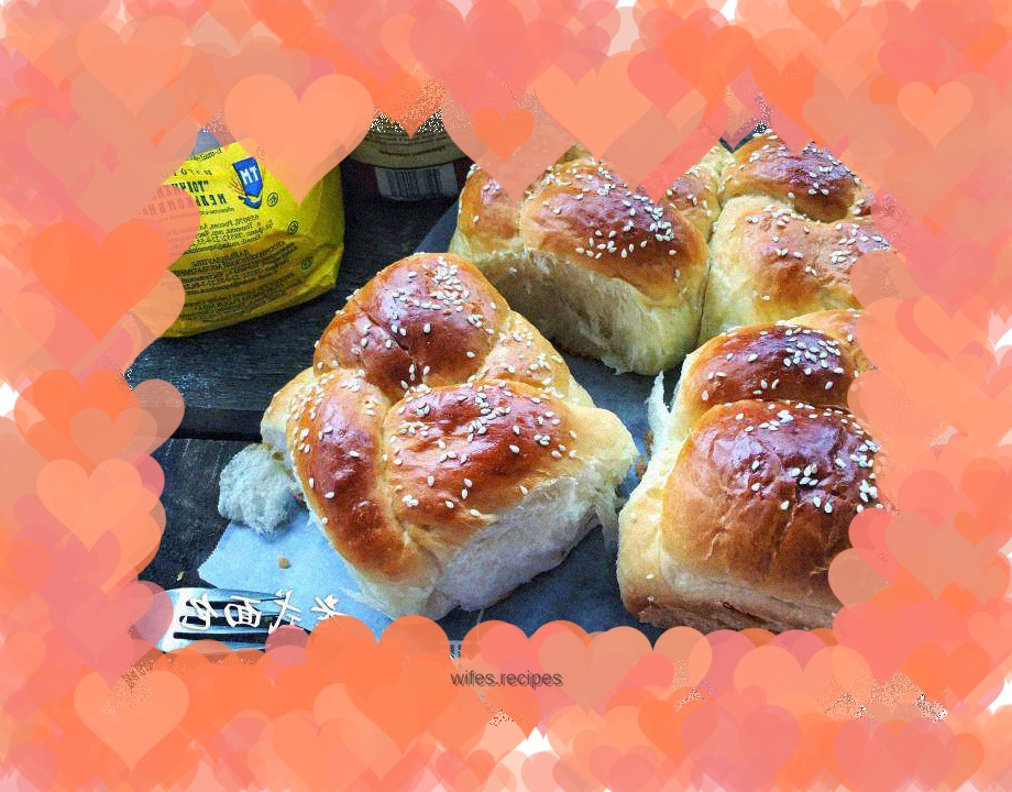 Evaporated milk old-fashioned bread