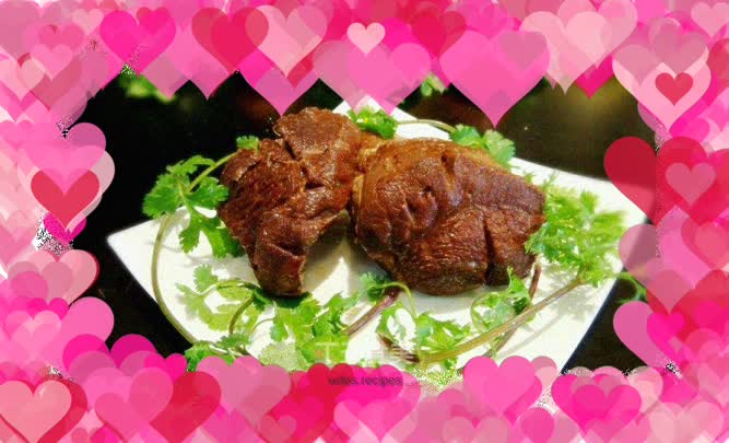 Five spice braised beef