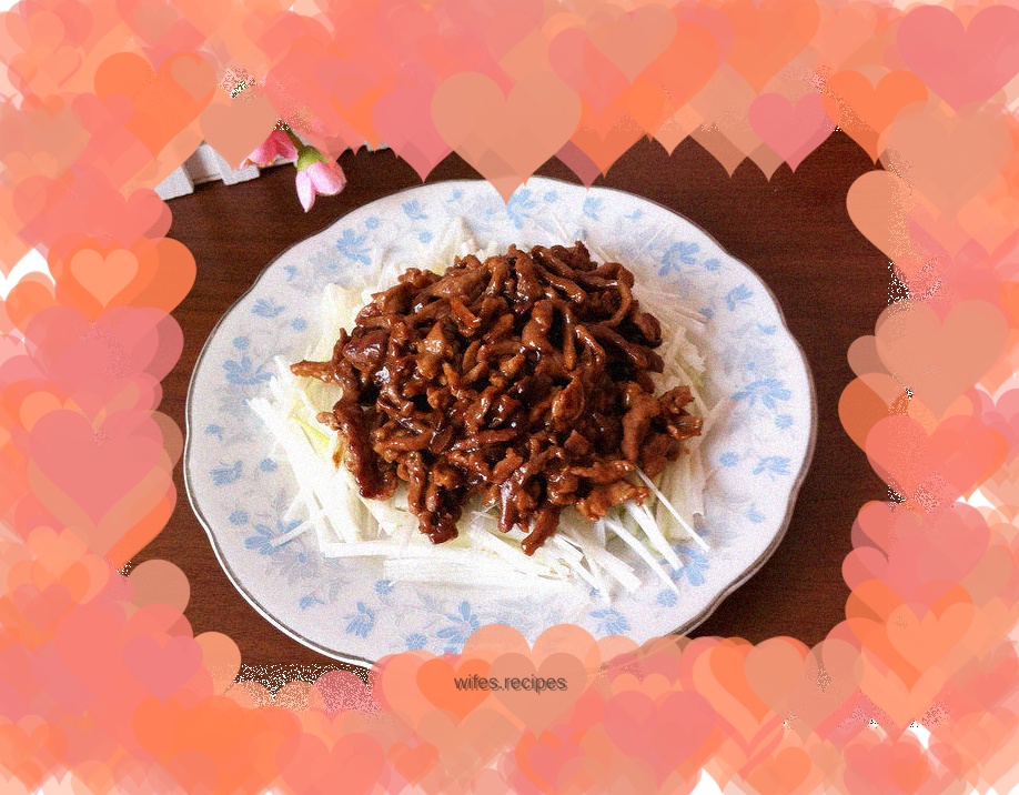 Shredded Pork with Beijing Sauce