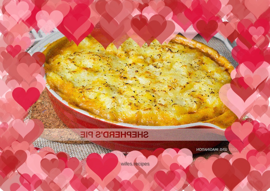 Traditional British food: Shepherd's Pie