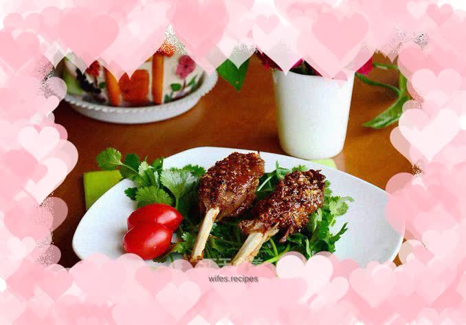 Roast Inch Bones with Osmanthus and Honey