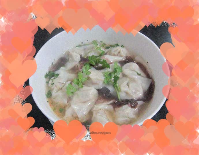 Pork and Celery Stuffed Wontons