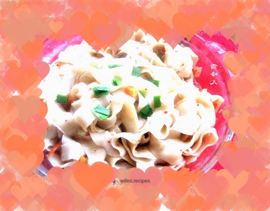 Super simple---oil noodles