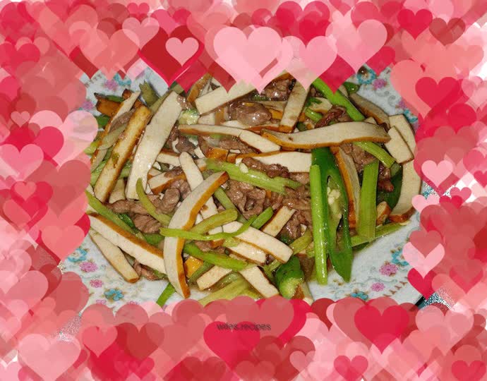 Stir-fried Pork with Dried Celery
