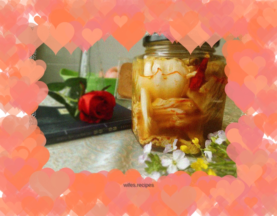 Pickling of spicy and sour pickled Chinese cabbage