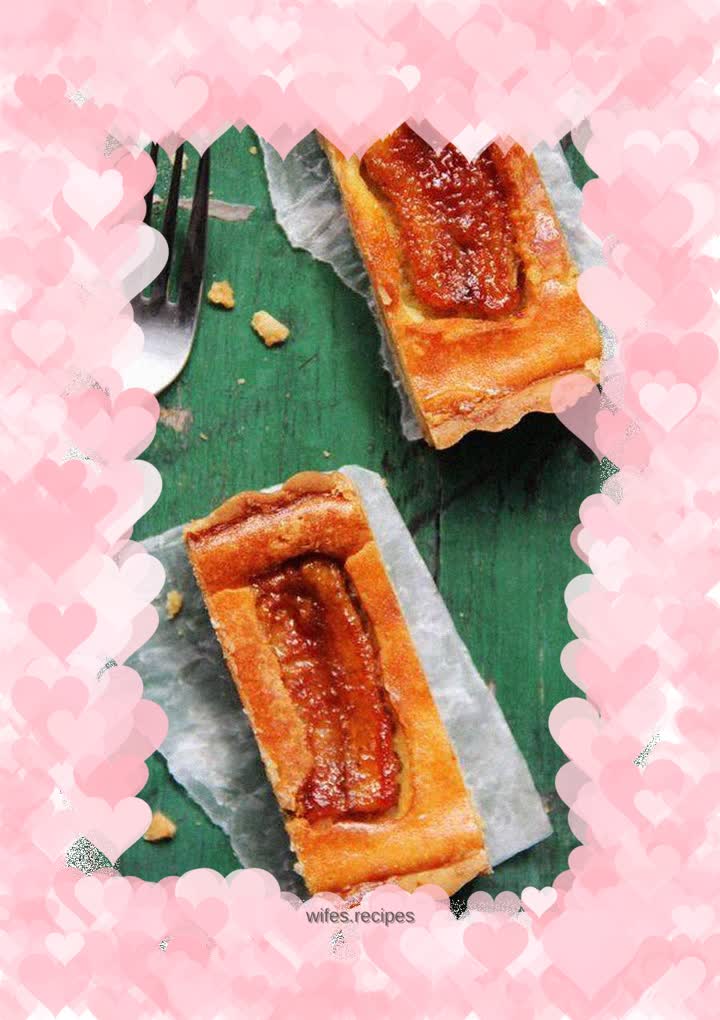 Passionate Temptation---Caramel Banana Tart