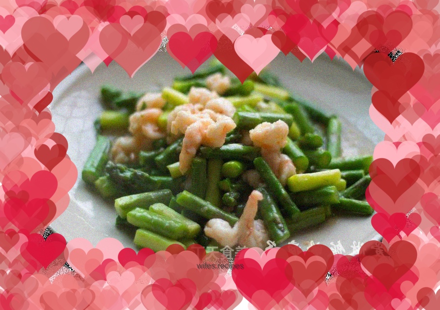 Stir-fried Asparagus and Shrimp