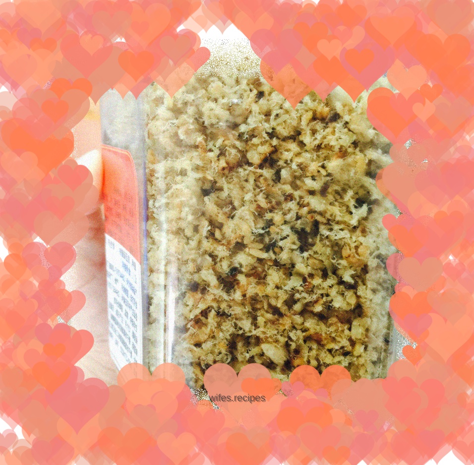 Delicious fish floss