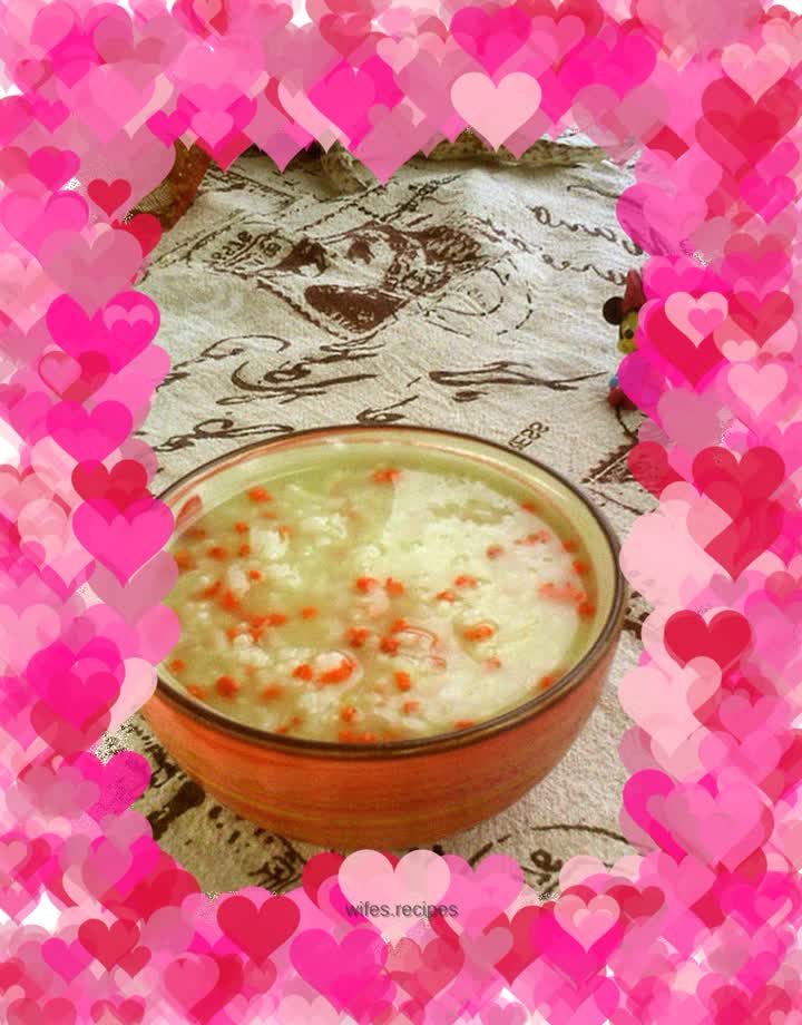 Golden osmanthus porridge