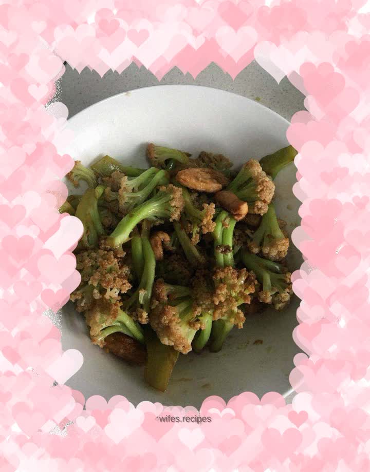 Stir-fried cauliflower