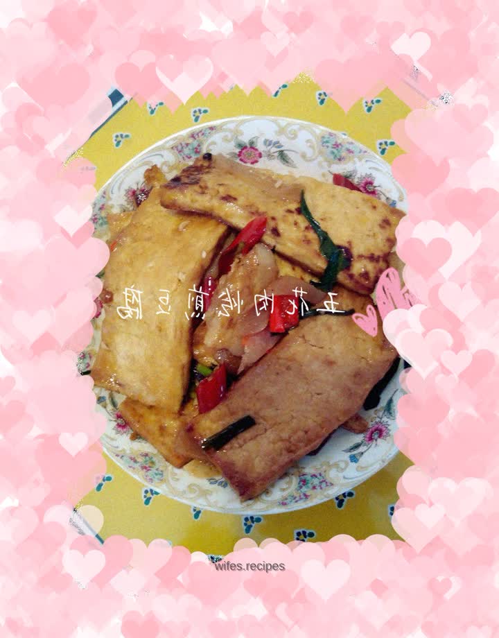 Pork Belly Braised Pan-Fried Tofu