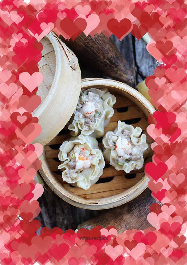Delicious and juicy---Shaomai with fresh meat and diced bamboo shoots