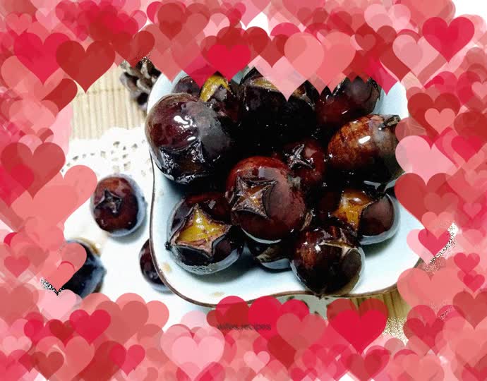 Rock sugar chestnuts