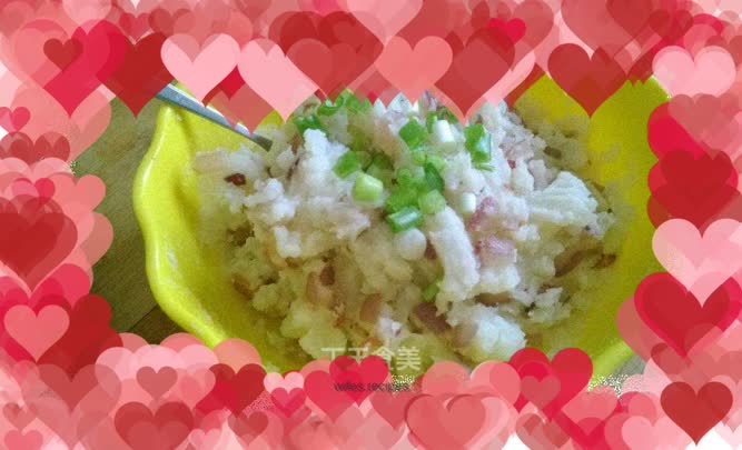 Bacon Salad Mashed Potatoes