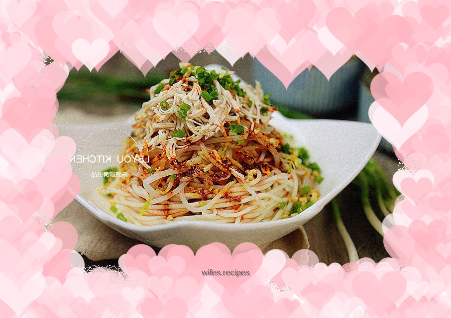 Shredded Chicken Cold Noodles