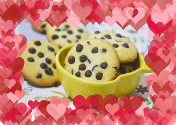 Chocolate Almond Cookies