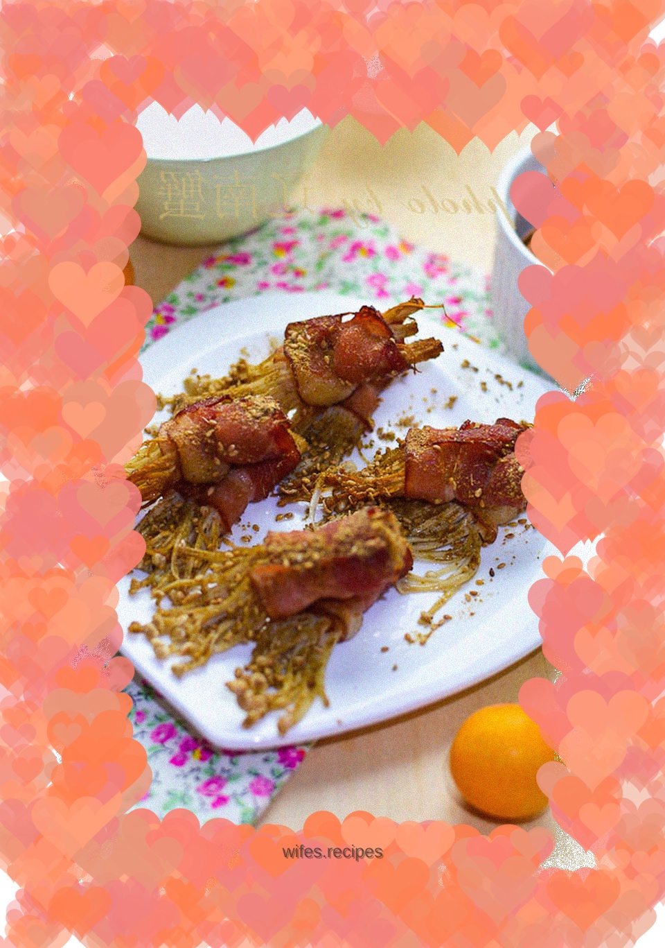 Bacon and Golden Needle Rolls