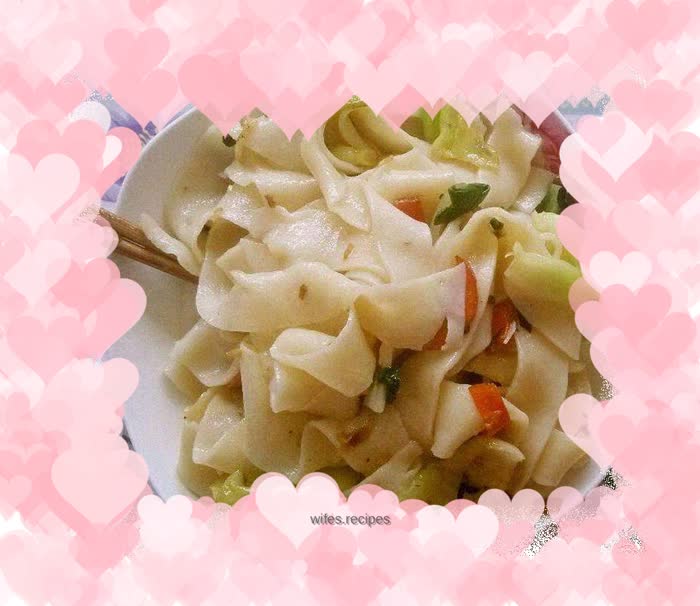 Vegetable noodles