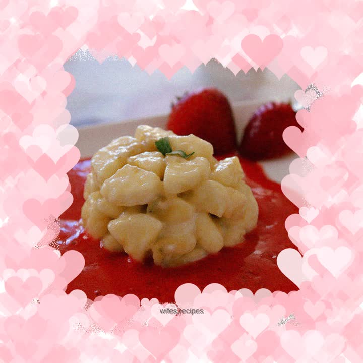 Strawberry Banana Tart