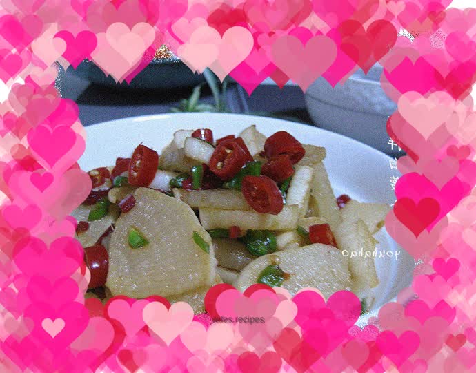 Cold Dried White Radish