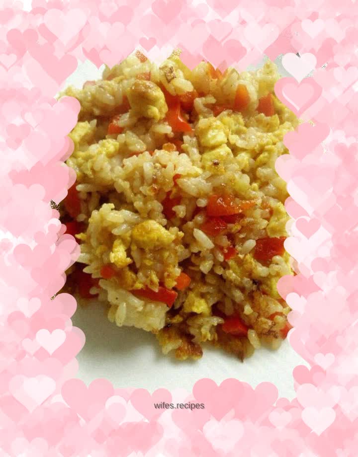 Curry Chili Egg Fried Rice