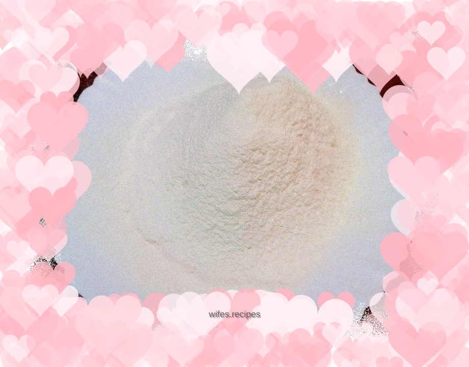 Homemade low-gluten flour