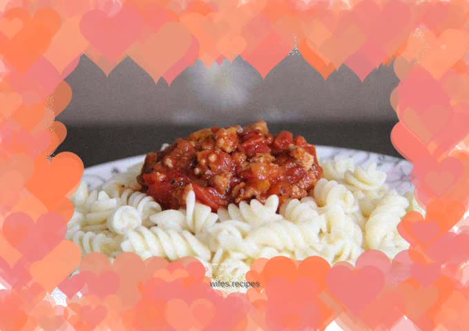 Black Pepper Bolognese Pasta