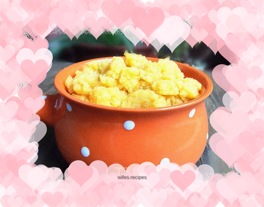 Golden sand custard filling