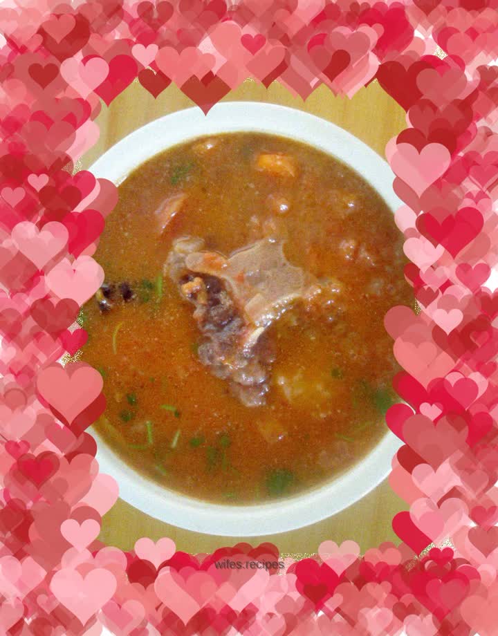 Oxtail soup