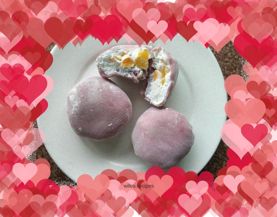 Purple Sweet Potato Mango Snow Meiniang