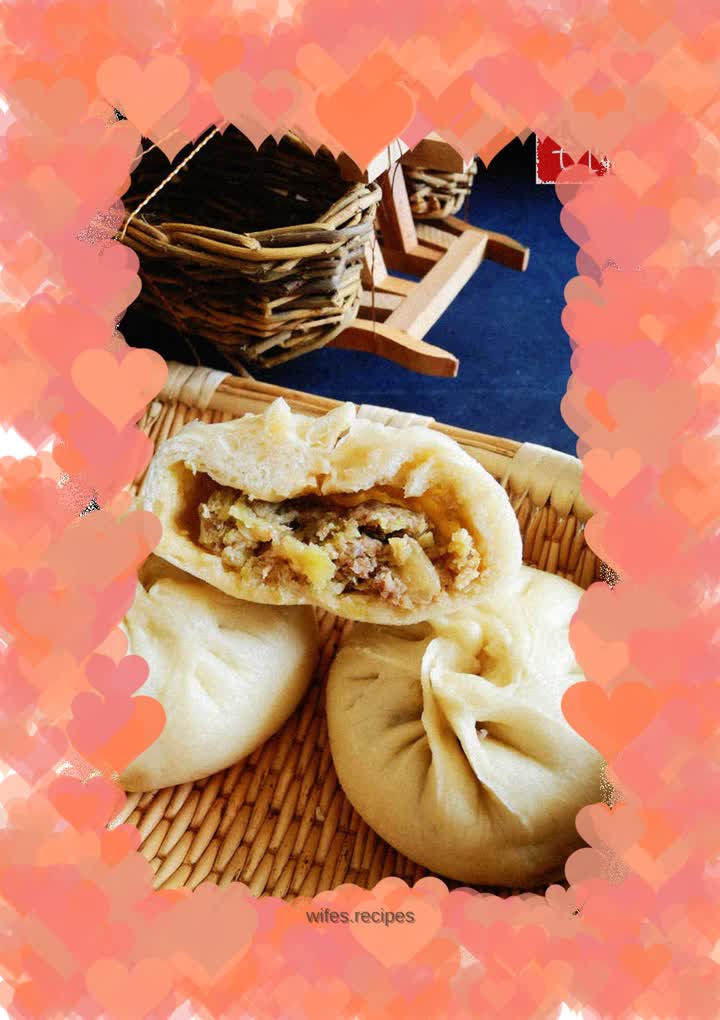 Cabbage and pork buns