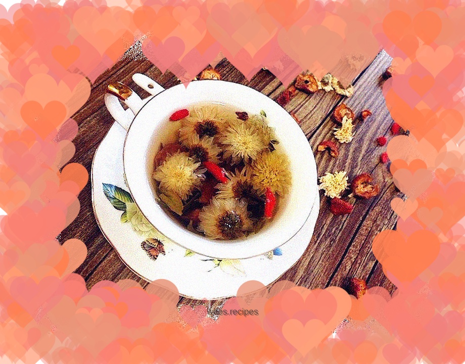 Chrysanthemum and Hawthorn Green Tea to Reduce Fire and Clear Fat in Summer