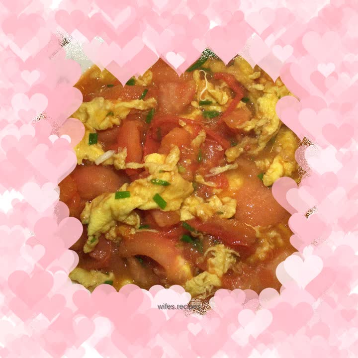 Tomato scrambled eggs