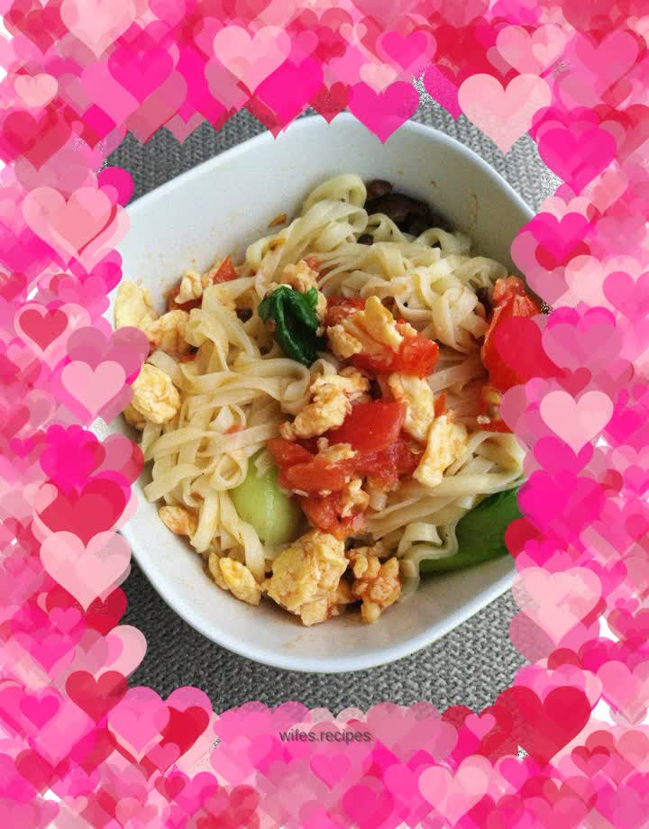 Tomato and egg noodles