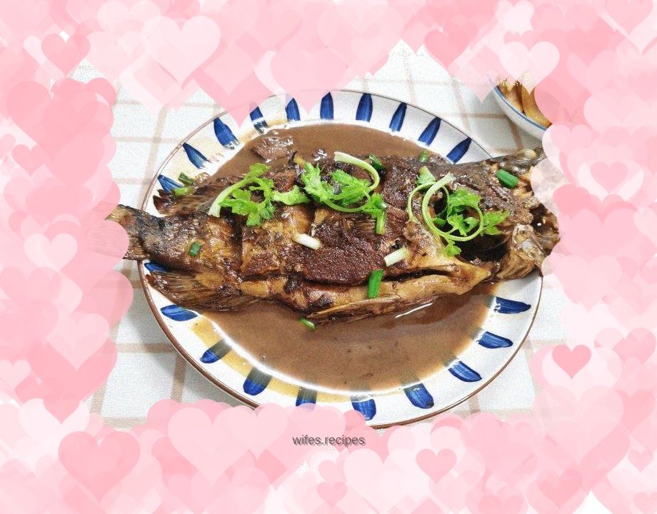 Braised mandarin fish