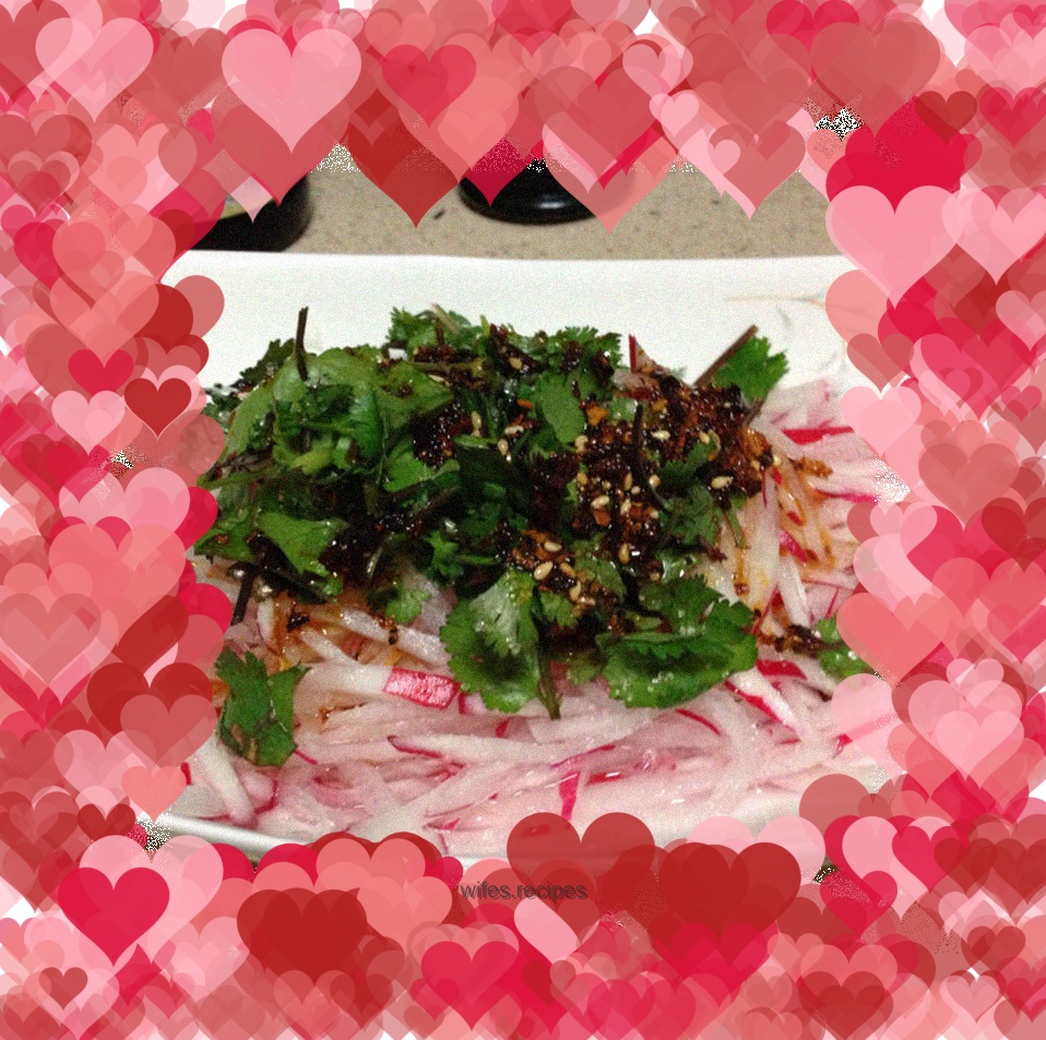 Smoked radish