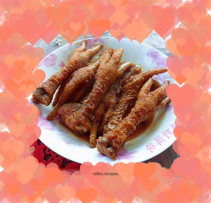 Tiger Skin Chicken Feet in Oyster Sauce