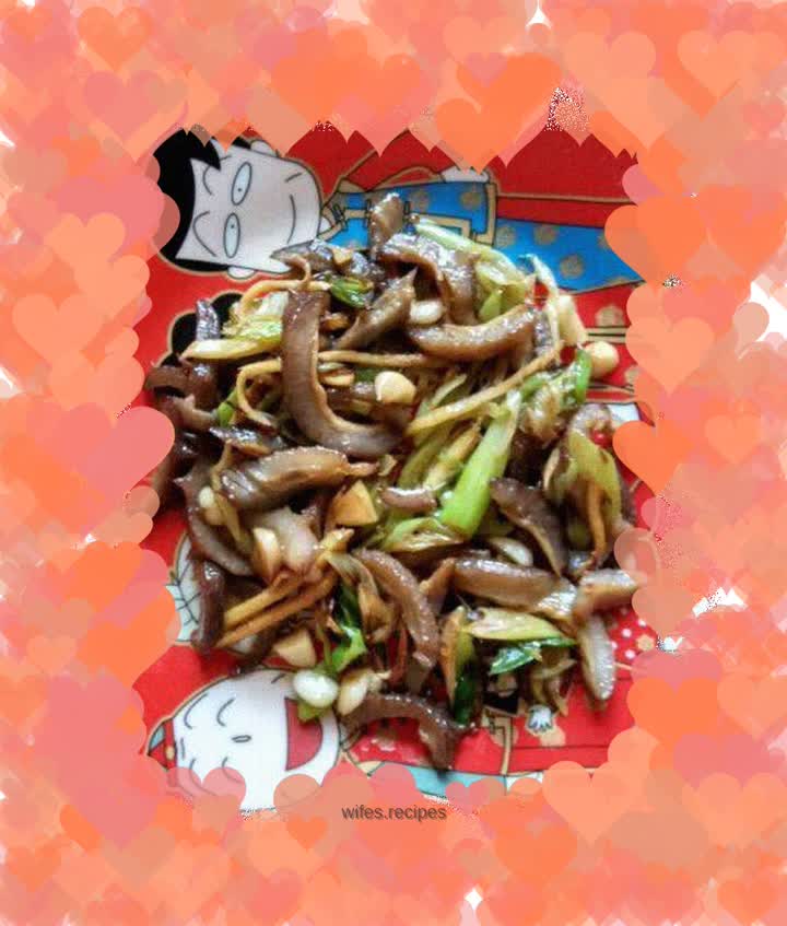 Lao Xu’s home-style stir-fried green onion recipe