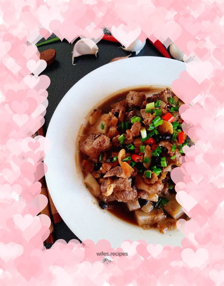 Steamed Pork Ribs with Taro