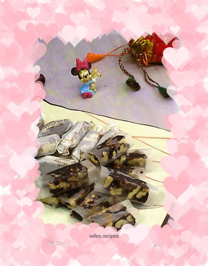 Jujube puree walnut candy