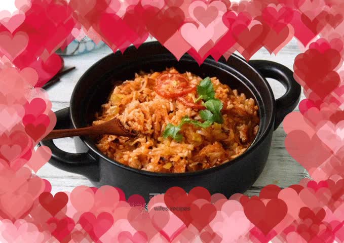 Braised cabbage rice